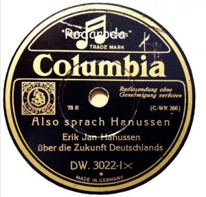 Also sprach Hanussen 1932