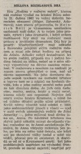 Böllova rozhlasová hra. In Křesťanská revue, 25. 9. 1962, s. 223