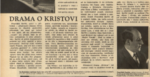 Drama o Kristovi. In Radiojournal 12-1937 (20. 3. 1937), s. 10 (článek) 01