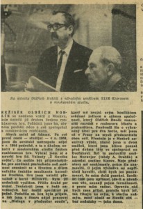 Hoblík v SSSR. In Čs. rozhlas a televize 14-1967 (21. 3. 1967), s. 16