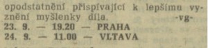 III. celostátní přehlídka rozhlasových her. In Rozhlas 39-1976 (13. 9. 1976), s. 4 (článek) 02