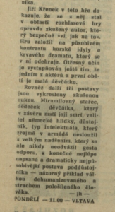Jiří Křenek - Hrst lesních jahod. In Týdeník Rozhlas 34-1975 (11. 8. 1975), s. 4 02