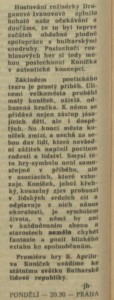 Koníček. In Rozhlas 37-1974 (2. 9. 1974), s. 4 (článek) 02