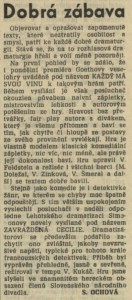 Ochová, Sheila - Dobrá zábava. In Rudé právo, 12. 2. 1969, s. 5 (recenze).