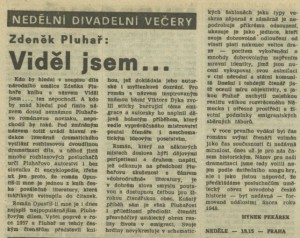 Pekárek, Hynek - Viděl jsem... In Rozhlas 10-1988 (22. 2. 1988), s. 4