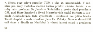 Program českého gymnasia v Kroměříži na konci školního roku. Kroměříž 1947, s. 68