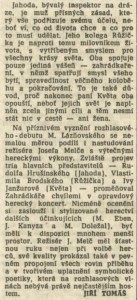 Příběh vančurovské ražby. In Rudé právo, 26. 2. 1987 (recenze) 02