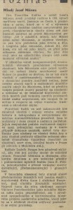 Rozhlas - Mladý Josef Mánes. In Tvorba 22. 12. 1971 (1971, č. 51-52)