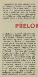 Rozhlasový přelom roku. In Tvorba 2-1987 (14. 1. 1987), s. 8 (článek) 01