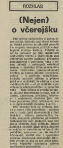Svačina, Jan - Nejen o včerejšku. In Tvorba 11-1990 (14. 3. 1990), s. 10 (recenze) 01