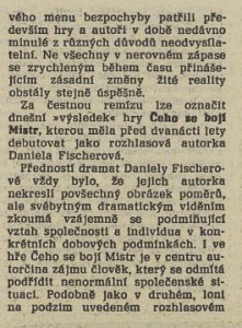 Svačina, Jan - Nejen o včerejšku. In Tvorba 11-1990 (14. 3. 1990), s. 10 (recenze) 03