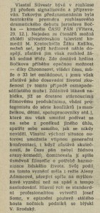 Tomáš, Jiří - Rozhlasový přelom roku. In Tvorba 2-1987 (14. 1. 1987), s. 8 (článek) času