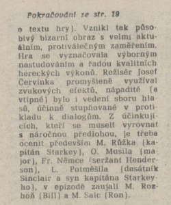 Týden u přijímače. Kdo pozvedne aspoň hlas. In Tvorba 1977-13 (30. 3. 1977) 02