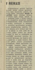 V rozhlase. In Tvorba 21-1982 (26. 5. 1982), s. 19 (recenze) 01