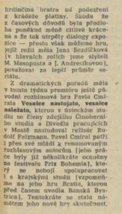 V rozhlase. In Tvorba 39-1980 (24. 9. 1980), s. 23 (recenze) 02