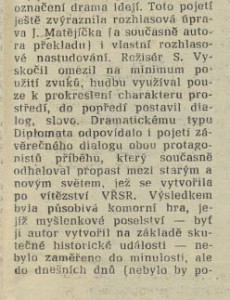 V rozhlase. In Tvorba 45-1982 (10. 11. 1982), s. 19 (recenze) 02