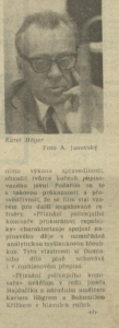 Z pořadů příštího týdne. Přiznání policejního komisaře prokurátorovi republiky. In Rozhlas 11-1973 (5. 3. 1973), s. 5 (článek) 03