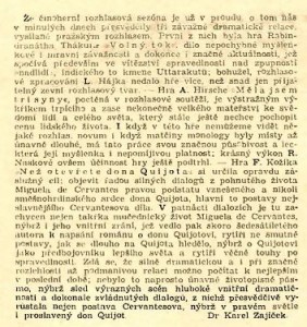 Zajíček, Karel - Rozhlas týdne. In Obzory 42-1947, s. 631 (recenze) 02.
