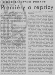 -da- Z rozhlasových pořadů. Premiéry a reprízy. In Rudé právo, 11. 2. 1976, s. 5 (recenze).