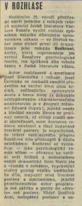 fr - V rozhlase. In Tvorba 25-1981 (24. 6. 1981), s. 23 (recenze)01