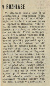 fr - V rozhlase. In Tvorba 33-1980 (13. 8. 1980), s. 23 (recenze)1