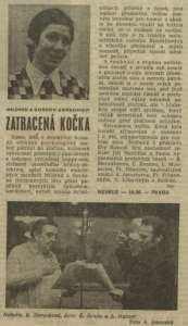 ko - Zatracená kočka. In Rozhlas 28-1977 (27. 6. 1977) s. 4 (článek