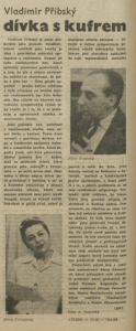 pm - Dívka s kufrem. In Rozhlas 26-1978 (12. 6. 1978), s. 4 (článek).