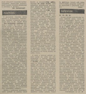 tom - Rozhlas. In Tvorba 1977-45 (9. 11. 1977), s. 20 (recenze)