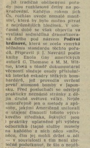 tom - V rozhlase. In Tvorba 1982-27 (7. 7. 1982), s. 19 04