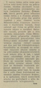 tom - V rozhlase. In Tvorba 34-1982 (25. 8. 1982), s. 19 04