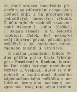 tom - V rozhlase. In Tvorba 37-1981 (16. 9. 1981), s. 23 (recenze)03