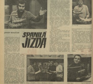 vg (= Gromov, Vladimír) - Spanilá jízda. In Rozhlas 22-1974 (20. 5. 1974),s . 4 (článek)